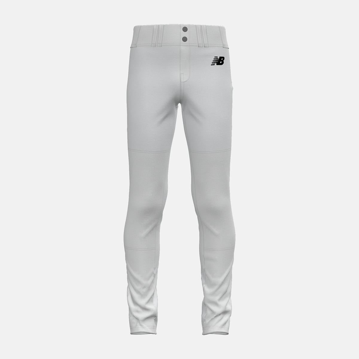 Bottoms | Kids New Balance Youth Adversary 2 Baseball Solid Pant Tapered White