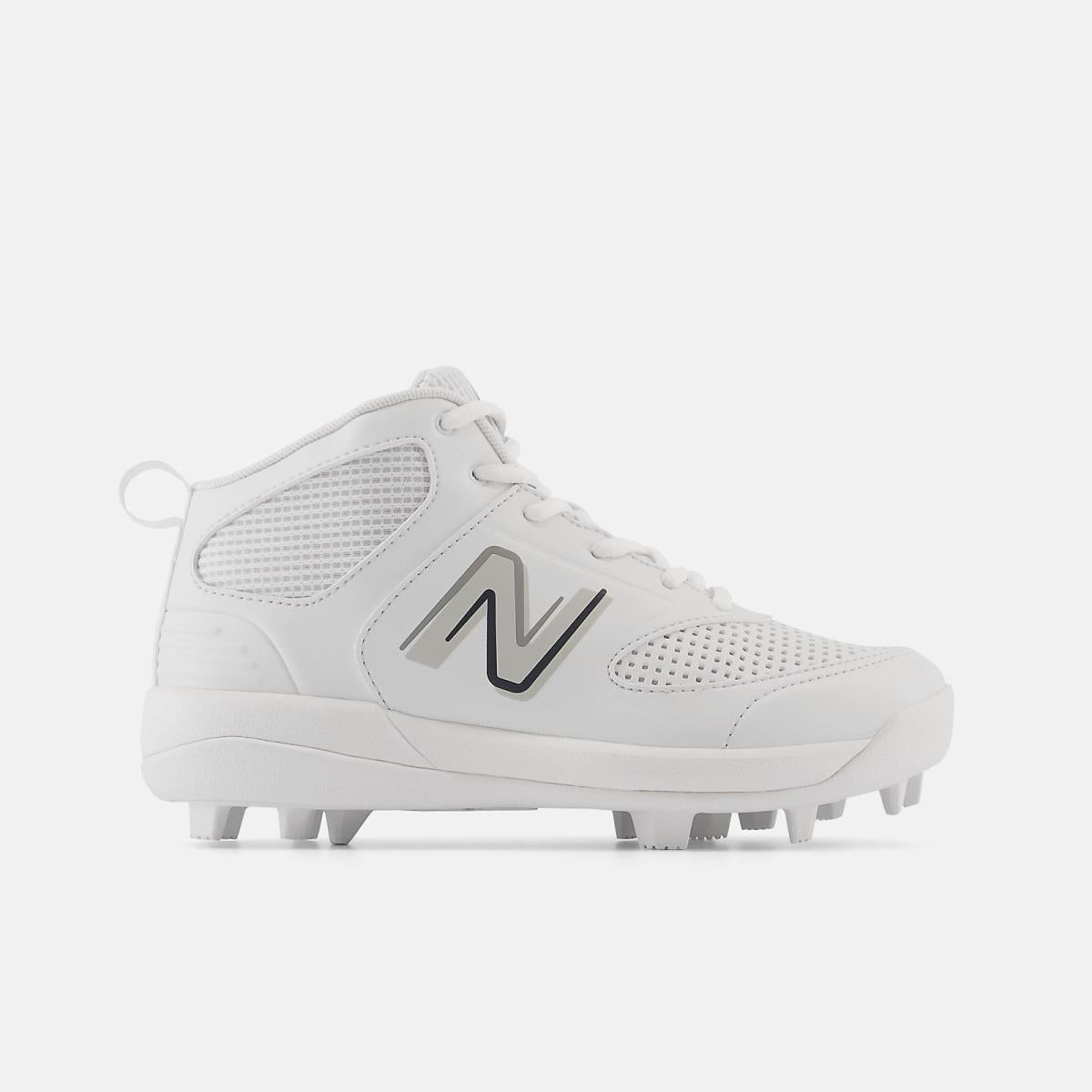Cleats | Kids New Balance 3000 V6 Rubber Molded Synthetics White