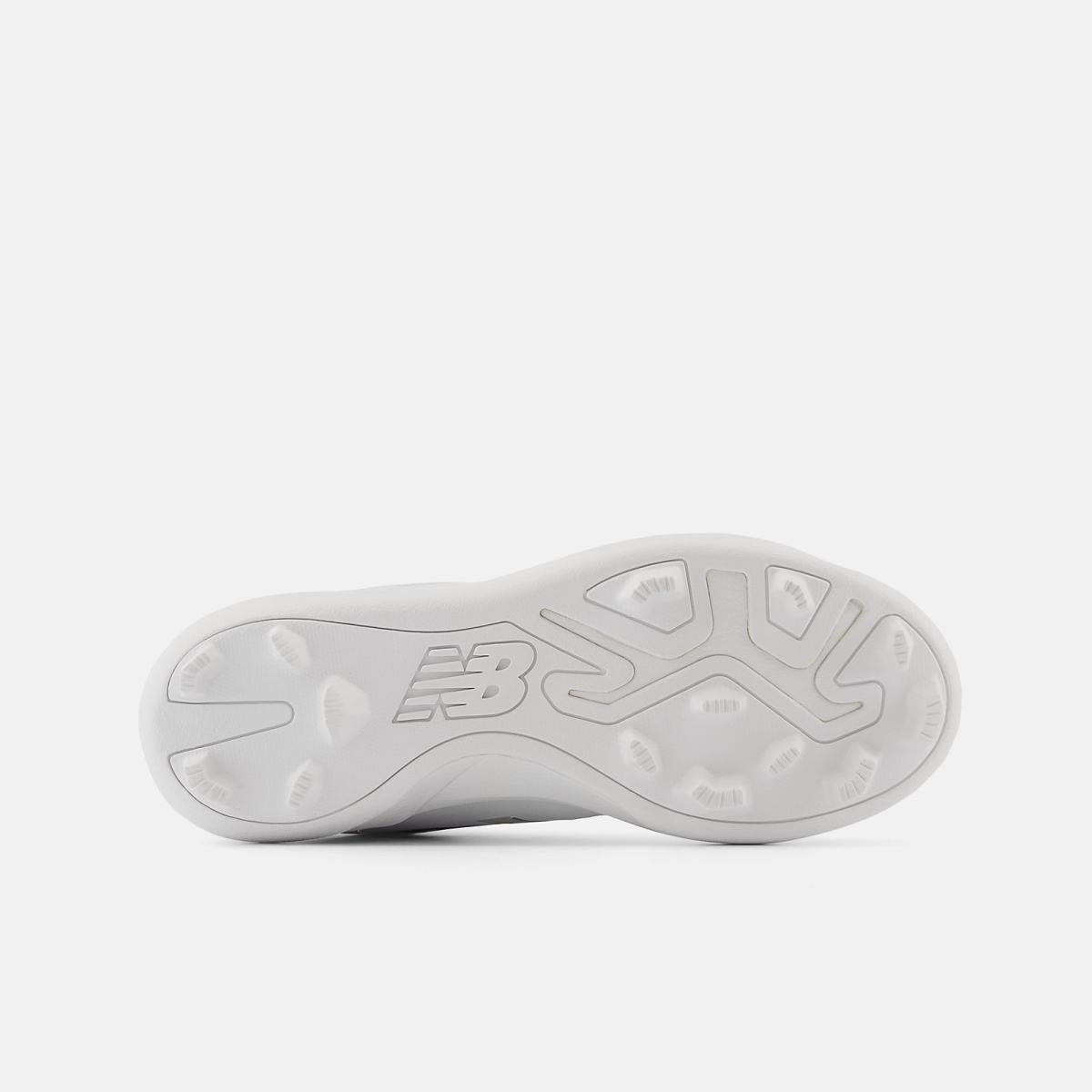 Cleats | Kids New Balance 3000 V6 Rubber Molded Synthetics White