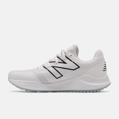 Cleats | Kids New Balance 4040 V6 Youth Turf Trainer White With Black