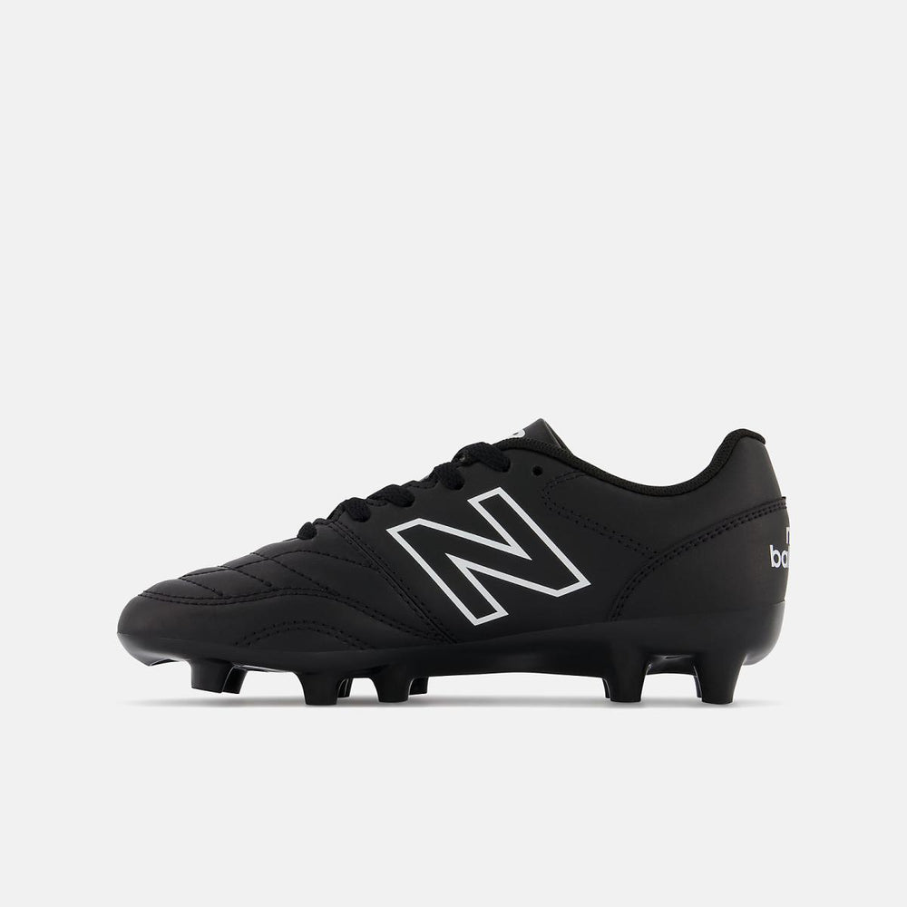 Cleats | Kids New Balance 442 V2 ACADEMY JNR FG Black With White