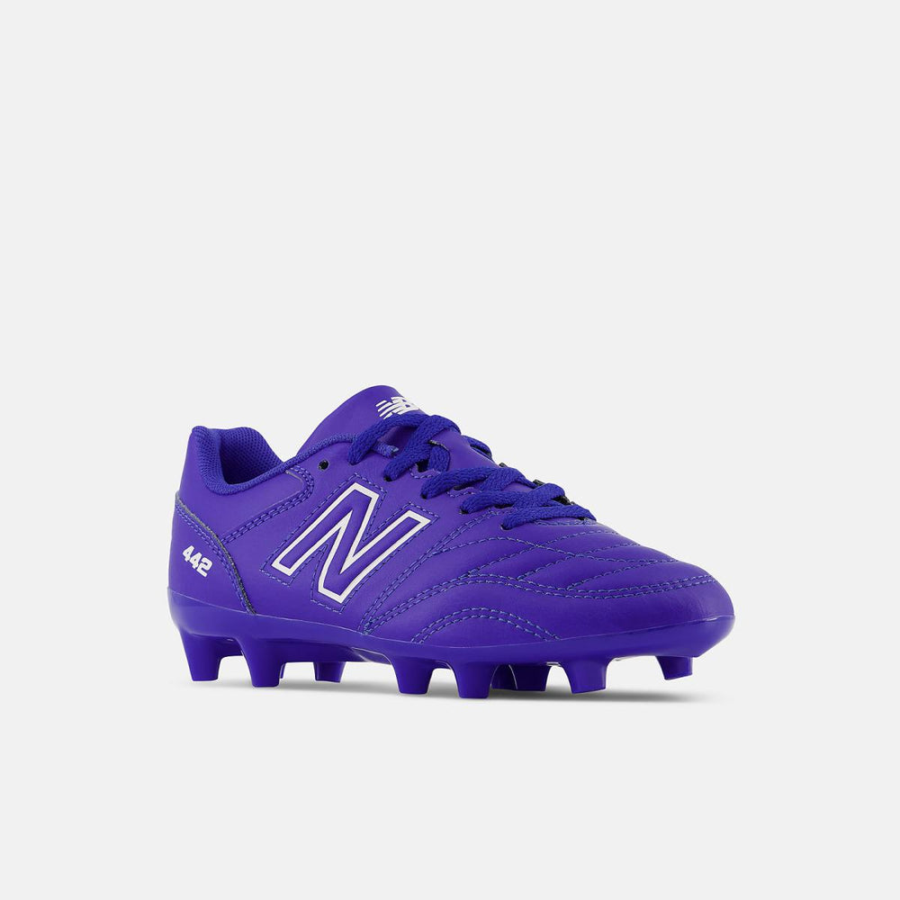 Cleats | Kids New Balance 442 V2 ACADEMY JNR FG Uv Blue With White