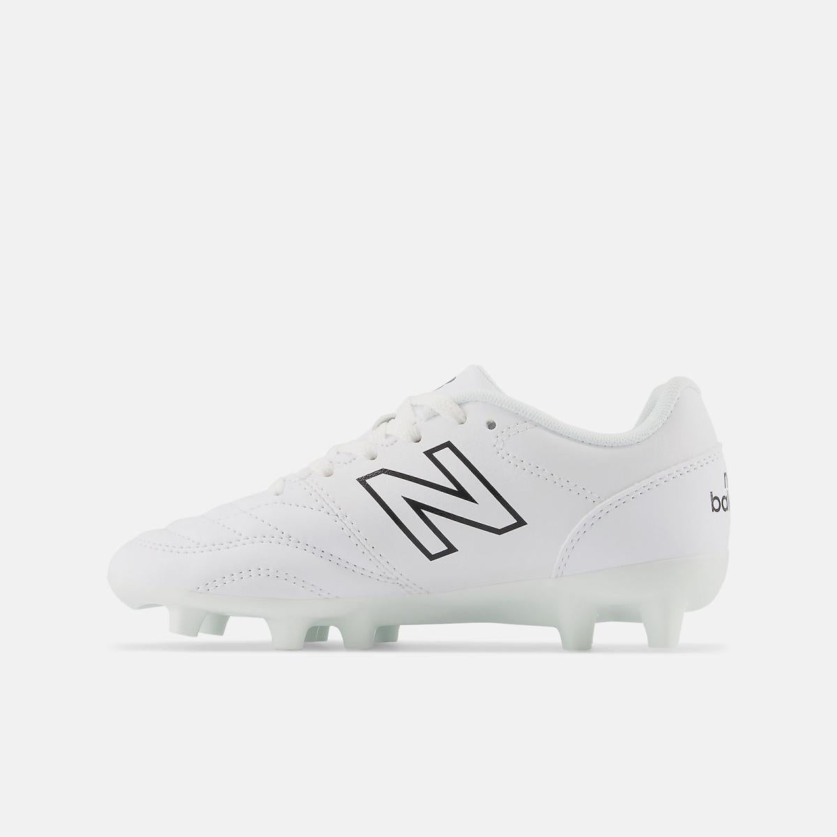 Cleats | Kids New Balance 442 V2 ACADEMY JNR FG White With Black