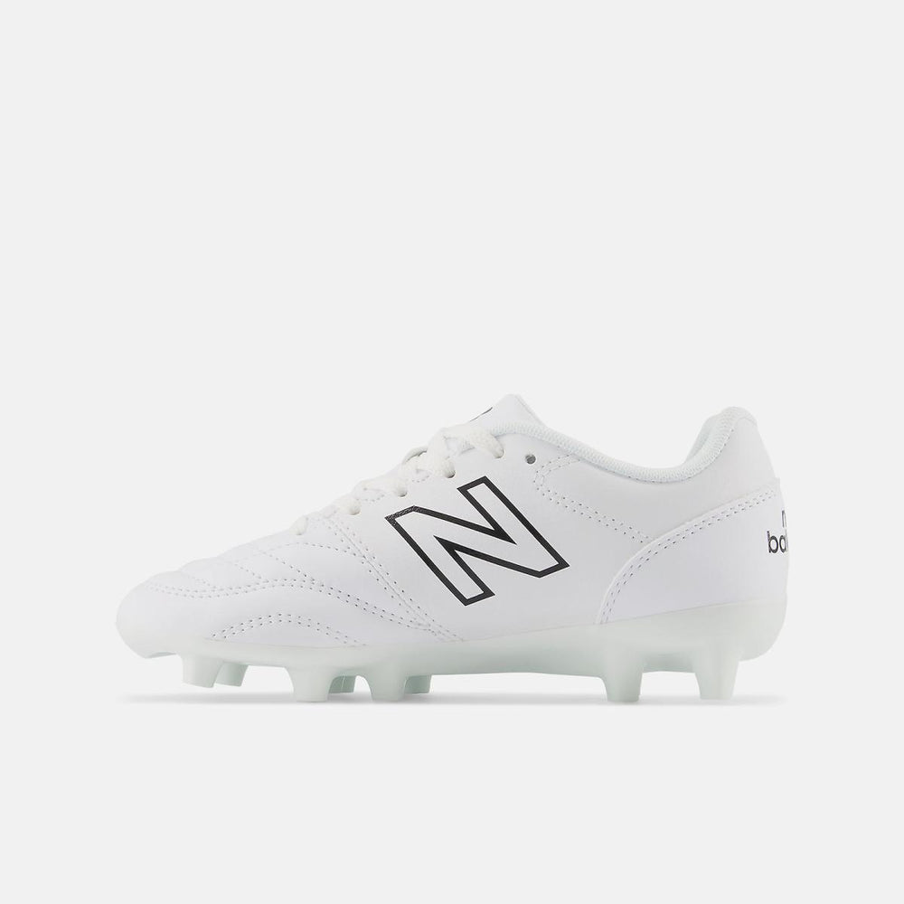 Cleats | Kids New Balance 442 V2 ACADEMY JNR FG White With Black