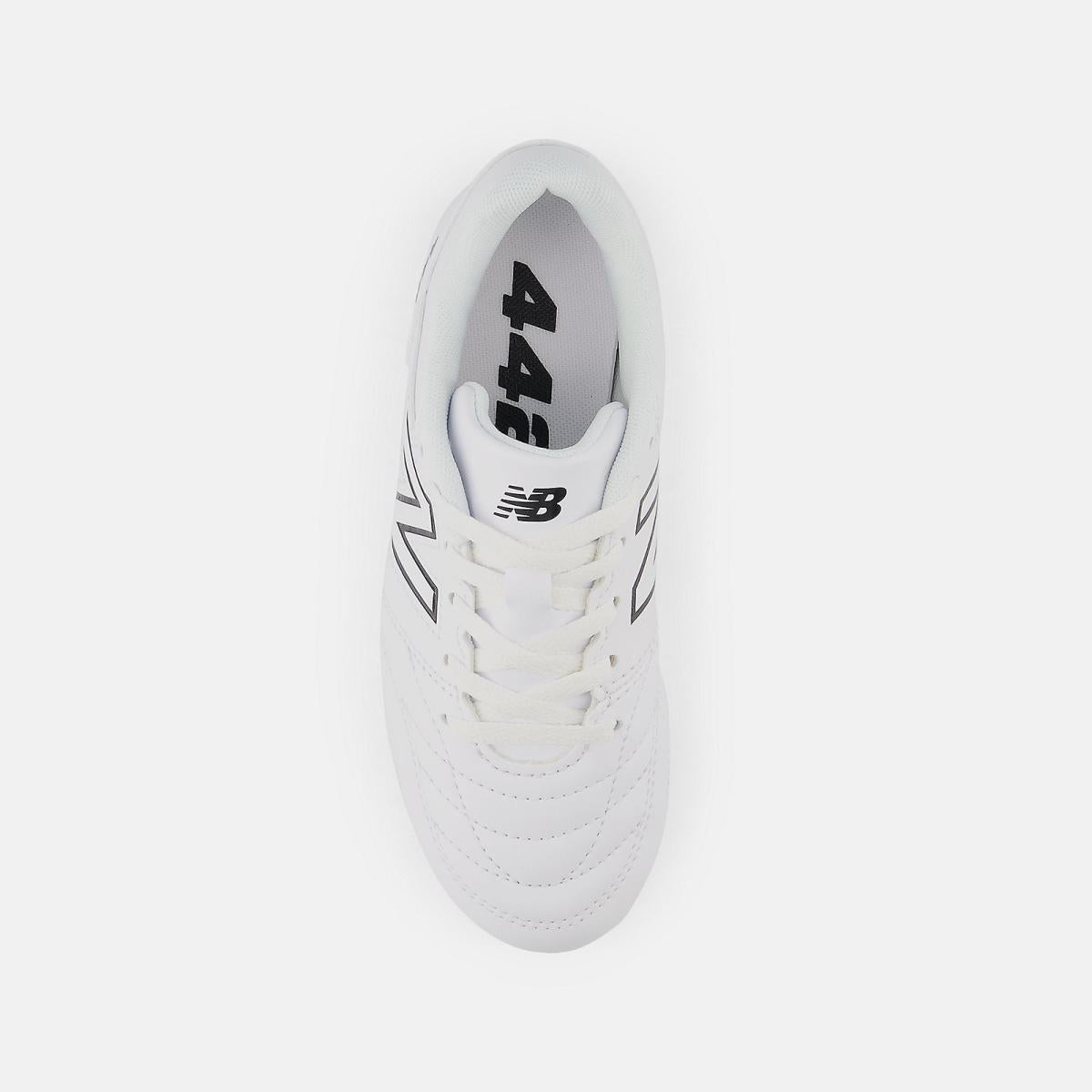 Cleats | Kids New Balance 442 V2 ACADEMY JNR FG White With Black