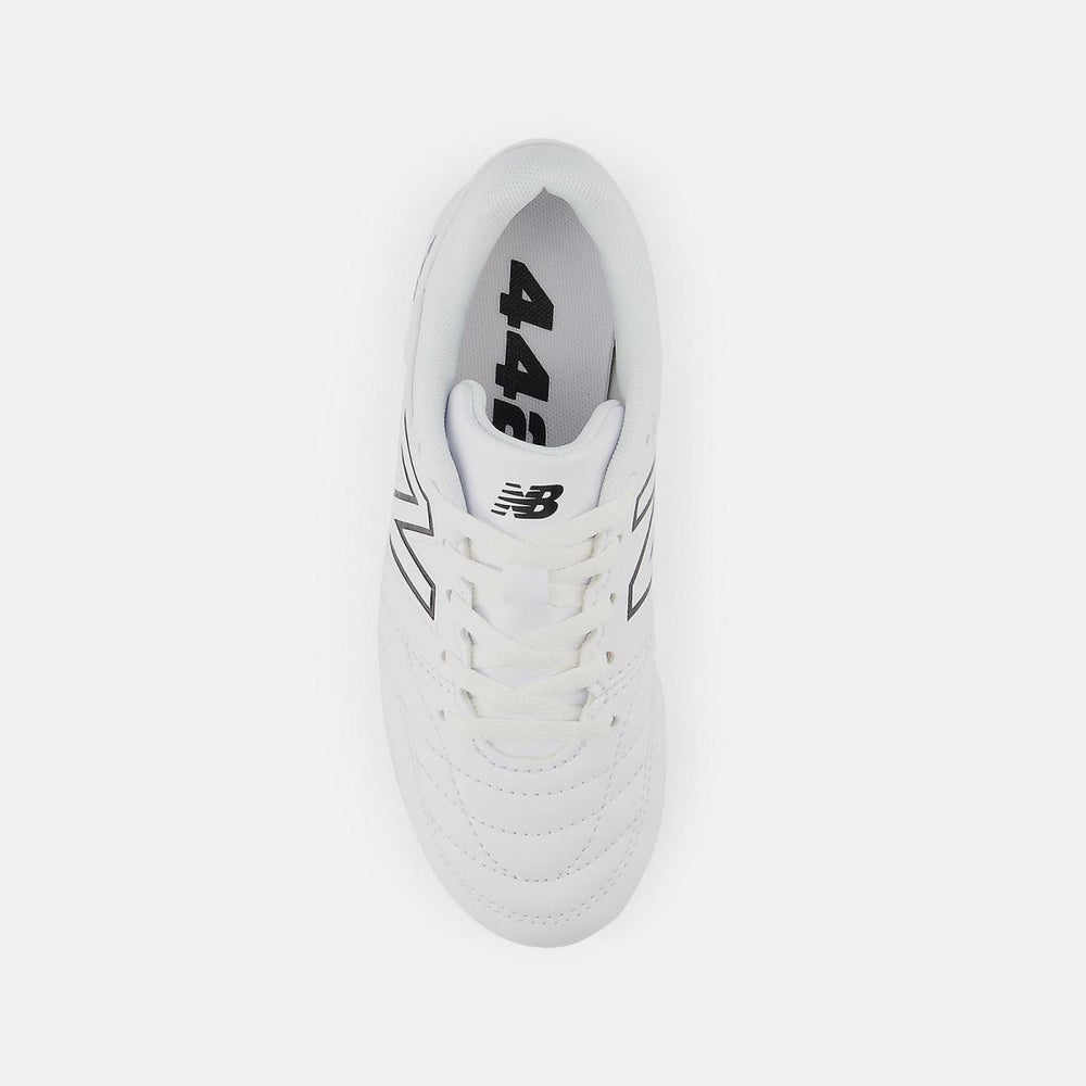 Cleats | Kids New Balance 442 V2 ACADEMY JNR FG White With Black