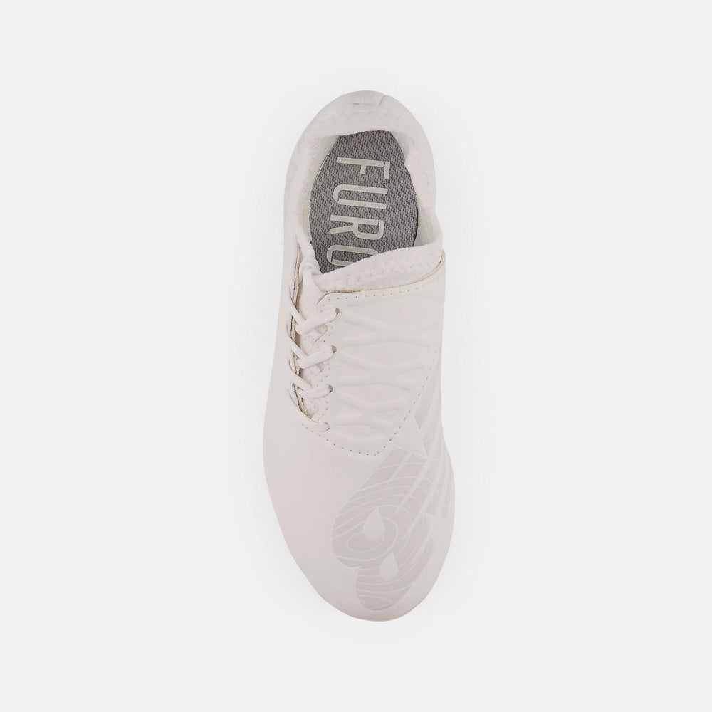 Cleats | Kids New Balance Furon V7 Dispatch Junior FG White