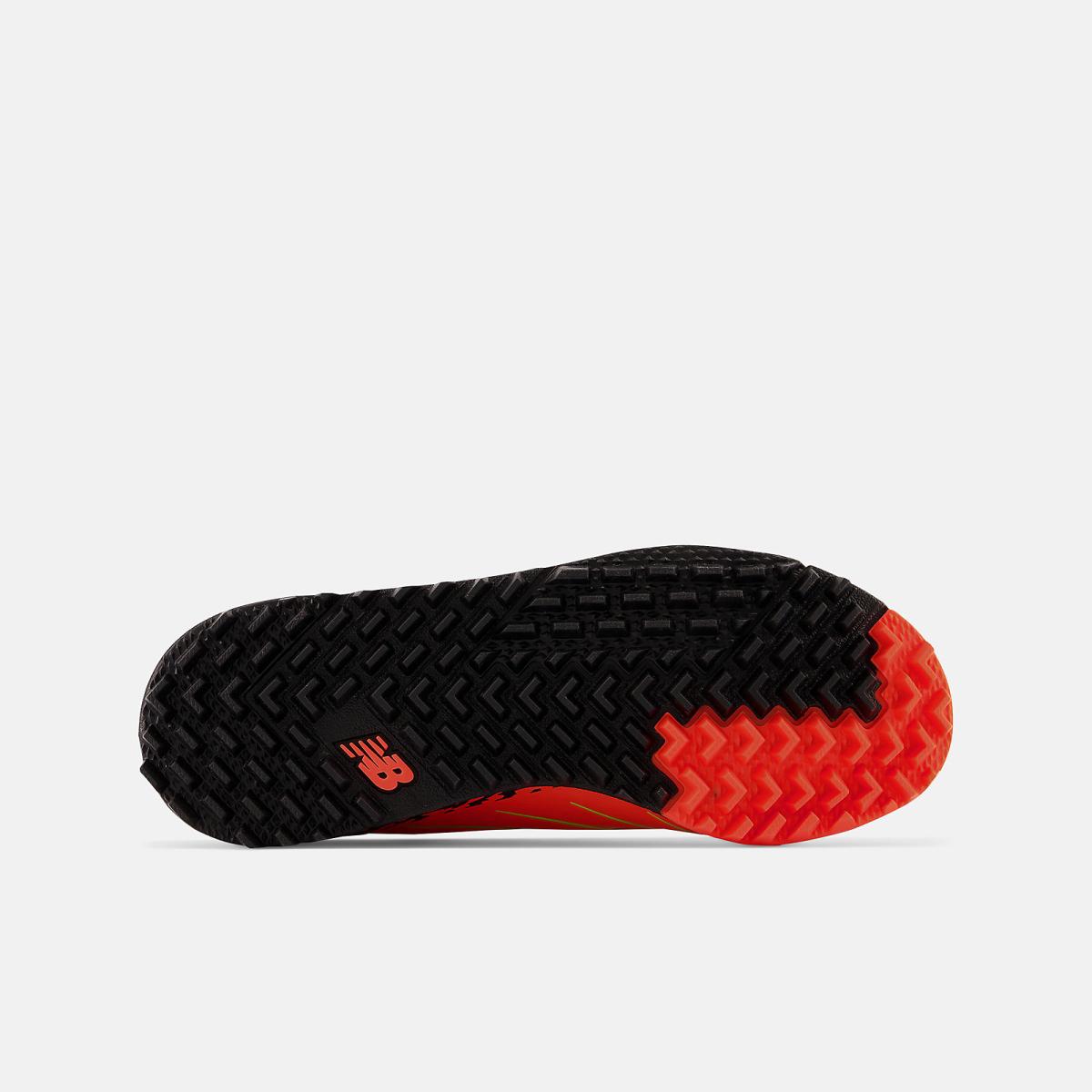 Cleats | Kids New Balance Furon V7 Dispatch Junior TF Neon Dragonfly With Black And Coloro Green