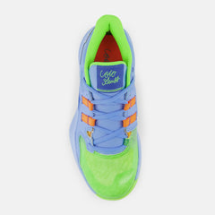 Cleats | Kids New Balance Kid&#039;s Coco CG1 Blue With Green And Orange Rust