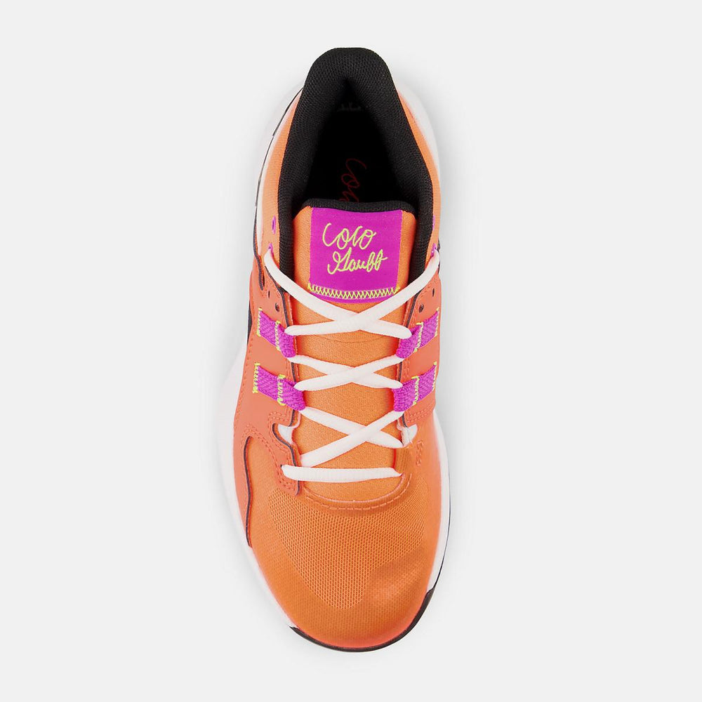 Cleats | Kids New Balance Kid&#039;s Coco CG1 Cosmic Rose With Neon Dragonfly And Black