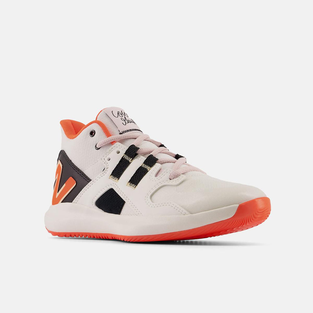 Cleats | Kids New Balance Kid&#039;s Coco CG1 Sea Salt With Neon Dragonfly And Black