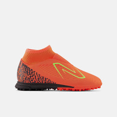 Cleats | Kids New Balance Tekela V4 Magique Junior TF Neon Dragonfly With Black And Coloro Green