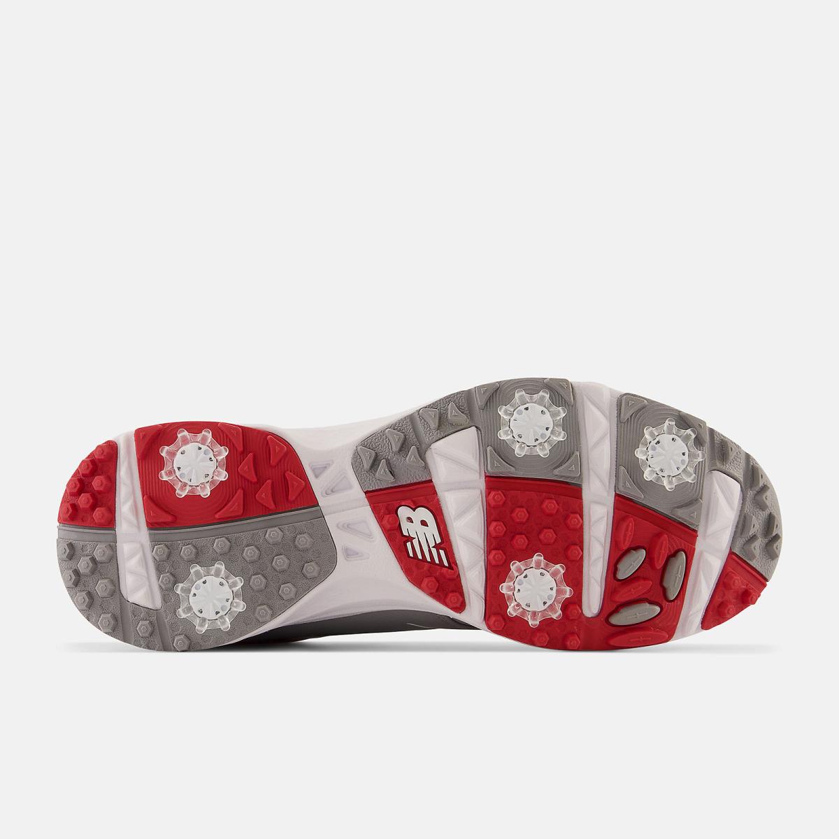 Golf | Men New Balance Brighton Grey With Red