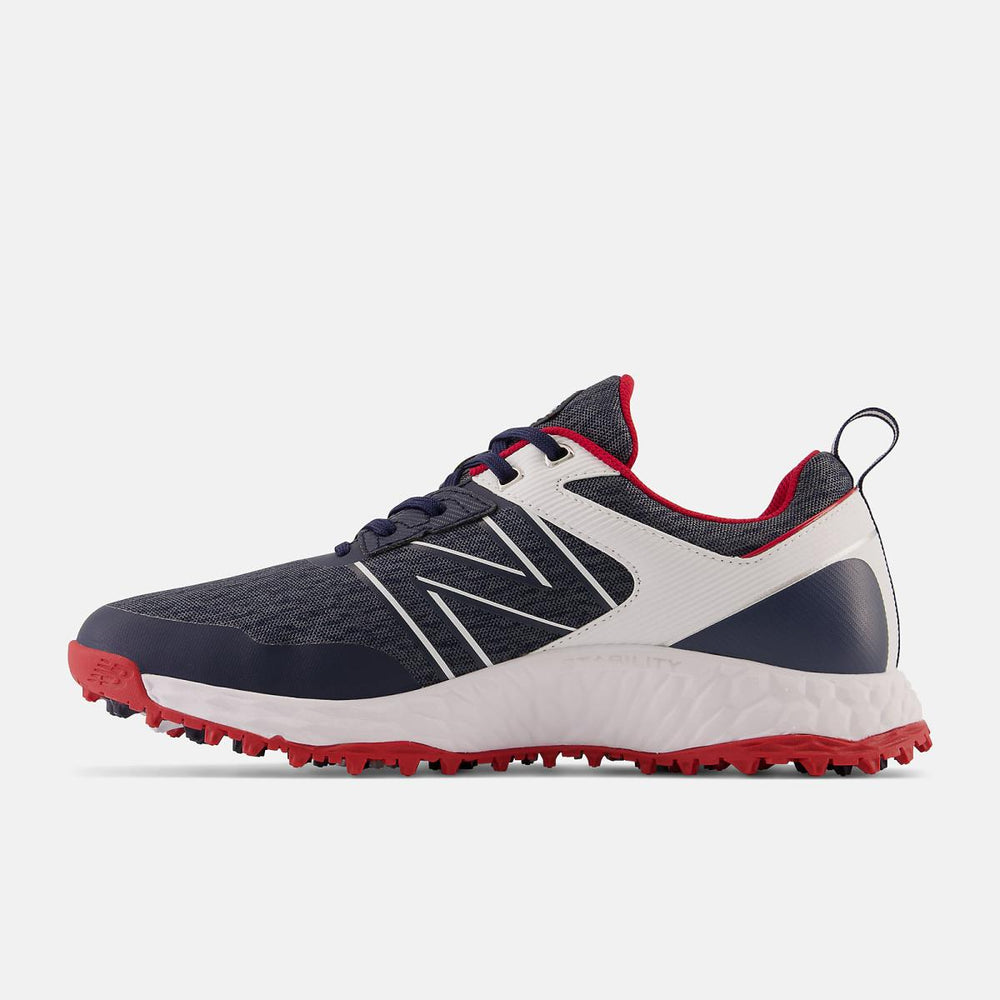Golf | Men New Balance Fresh Foam Contend Navy With Red