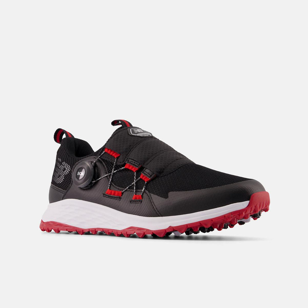 Golf | Men New Balance Fresh Foam Pace SL Boa Black With Red