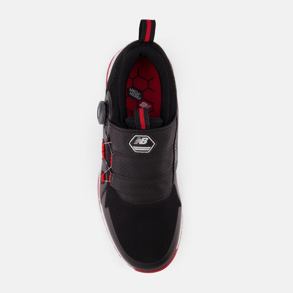 Golf | Men New Balance Fresh Foam Pace SL Boa Black With Red