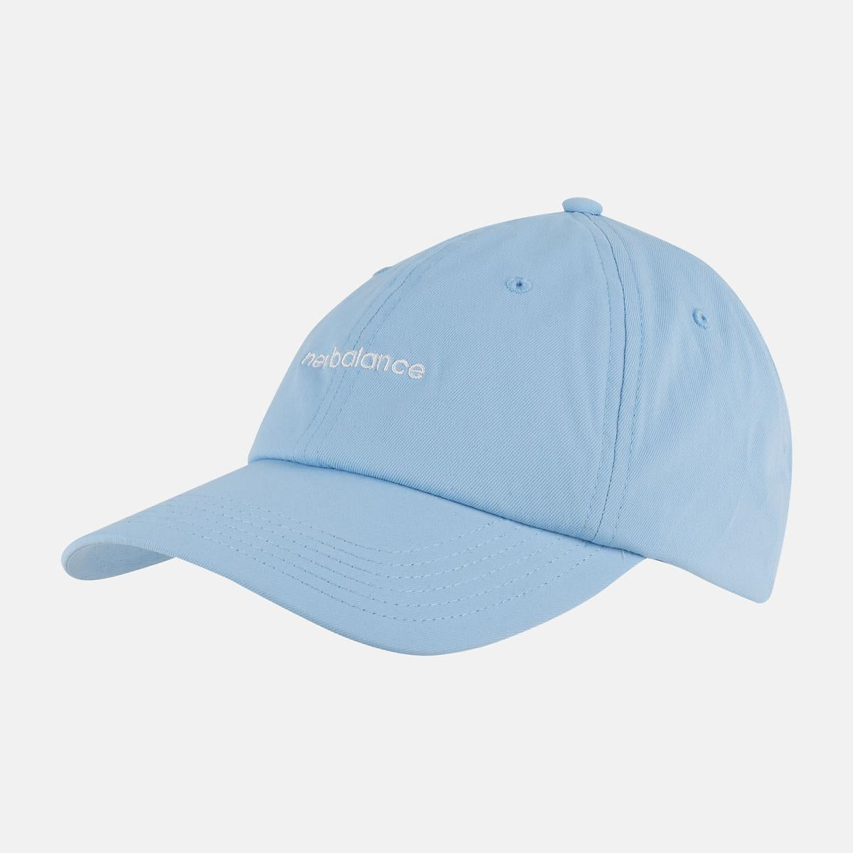 Hats | Men/Women New Balance 6 Panel Linear Logo Hat Blue Haze