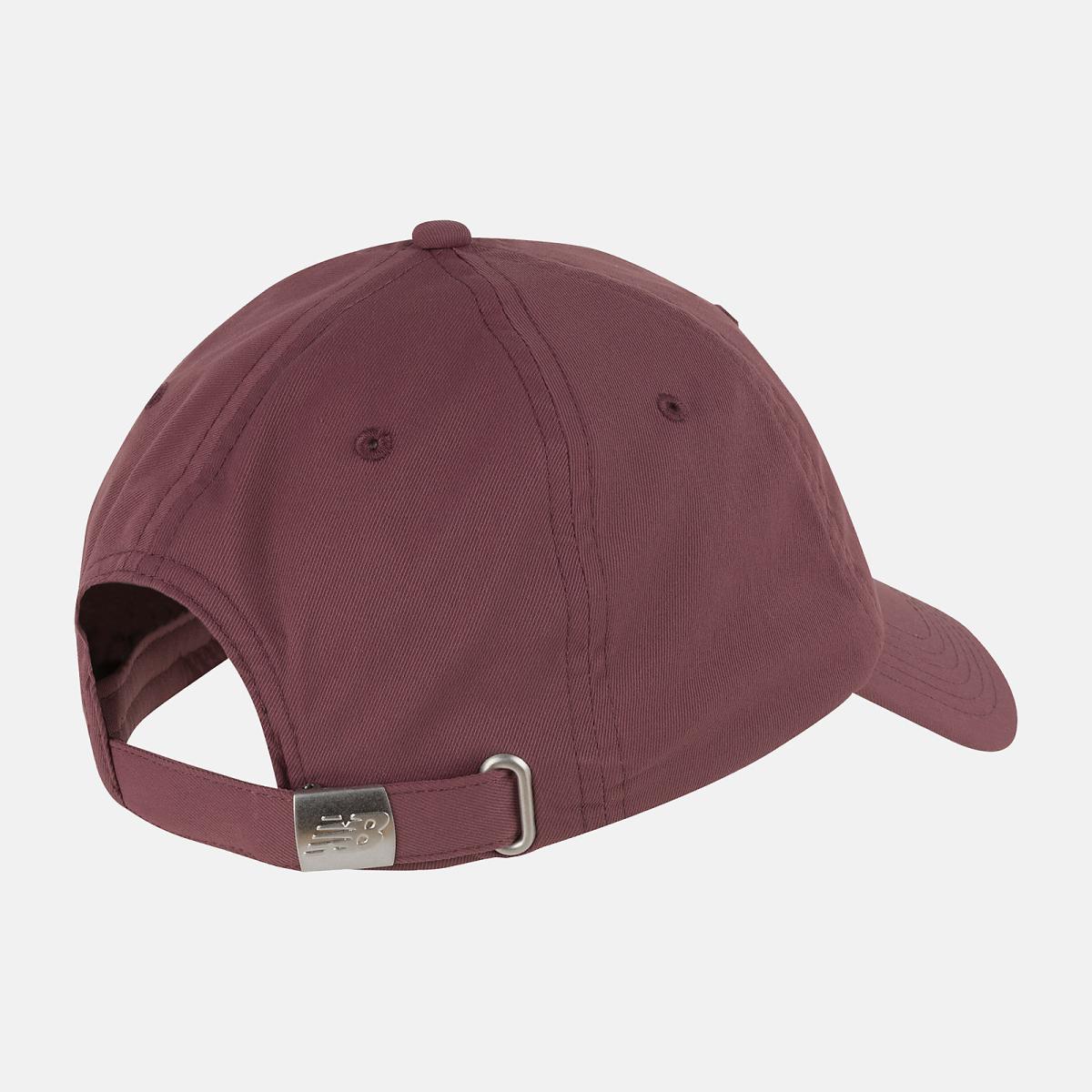 Hats | Men/Women New Balance 6 Panel Linear Logo Hat Washed Burgundy