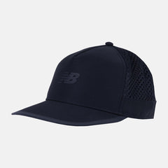 Hats | Men/Women New Balance Speed Run Trucker Black With Gunmetal