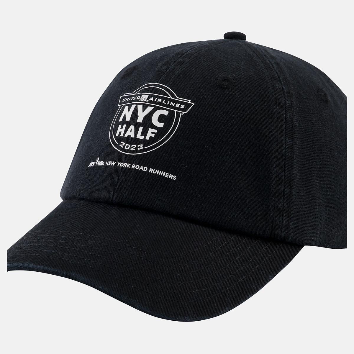 Hats | Men/Women New Balance United Half 6 Panel Classic Hat Black