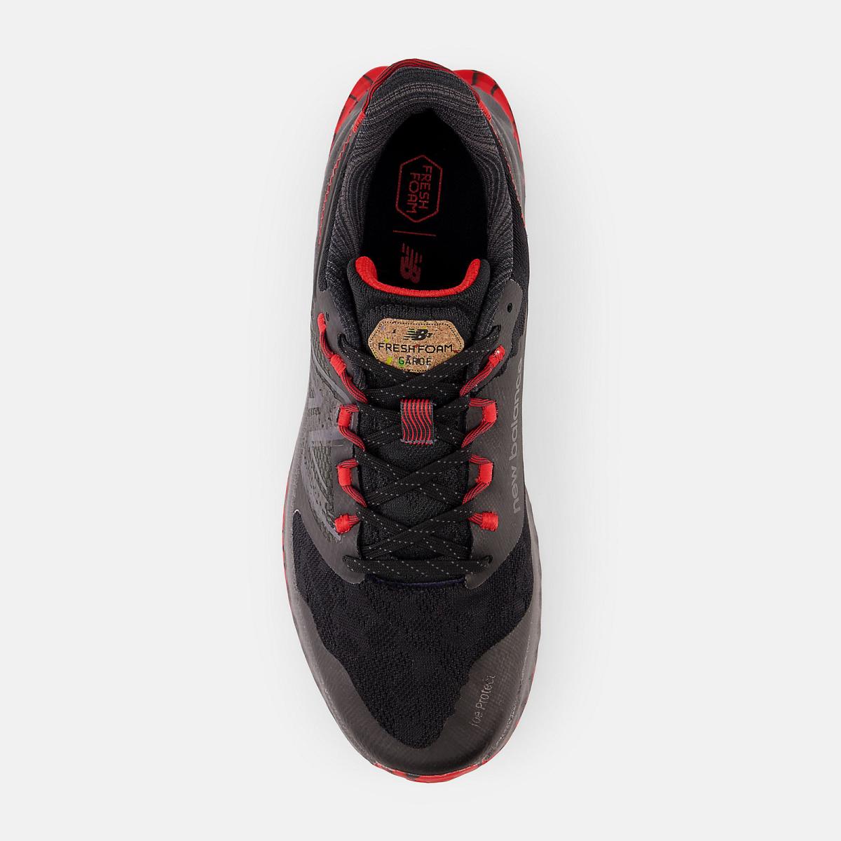 Hiking &amp; Trail | Men New Balance Fresh Foam Garoé Black With True Red And Magnet