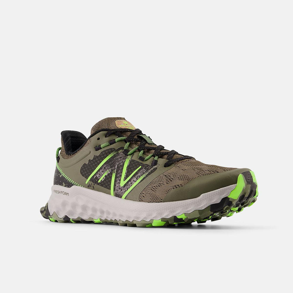 Hiking &amp; Trail | Men New Balance Fresh Foam Garoé Dark Camo With Black And Pixel Green