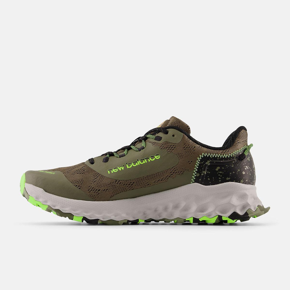 Hiking &amp; Trail | Men New Balance Fresh Foam Garoé Dark Camo With Black And Pixel Green