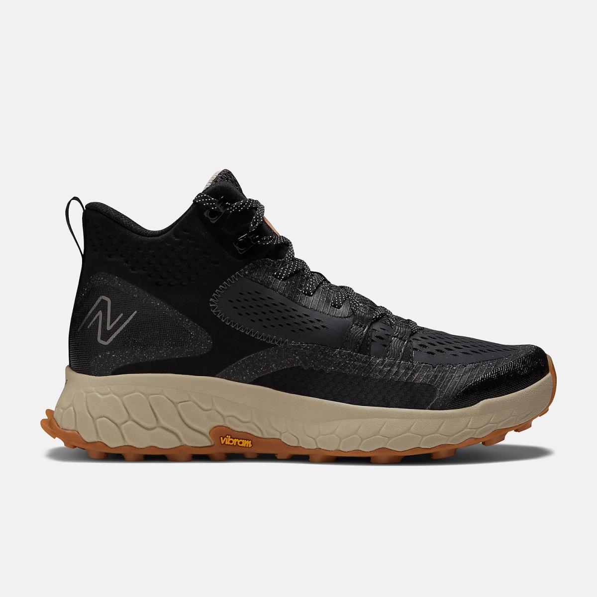 Hiking &amp; Trail | Men New Balance Fresh Foam X Hierro Mid Black With Timberwolf