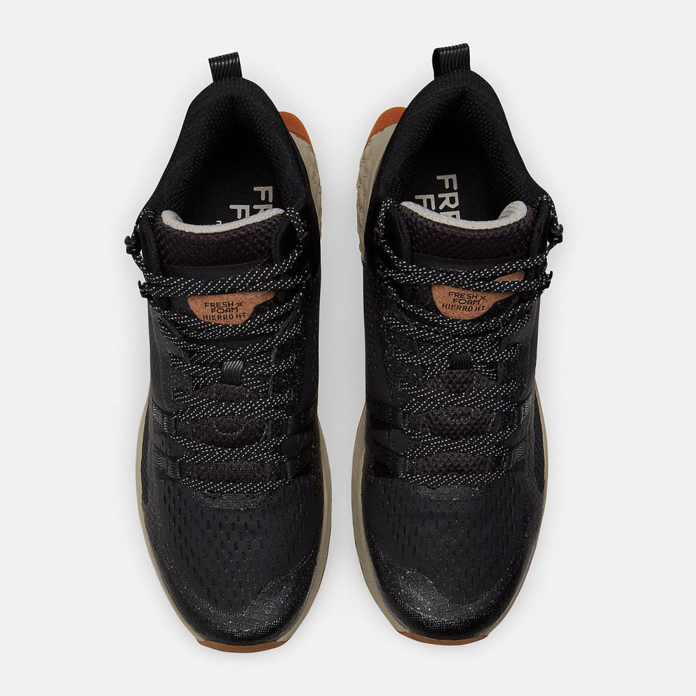 Hiking &amp; Trail | Men New Balance Fresh Foam X Hierro Mid Black With Timberwolf