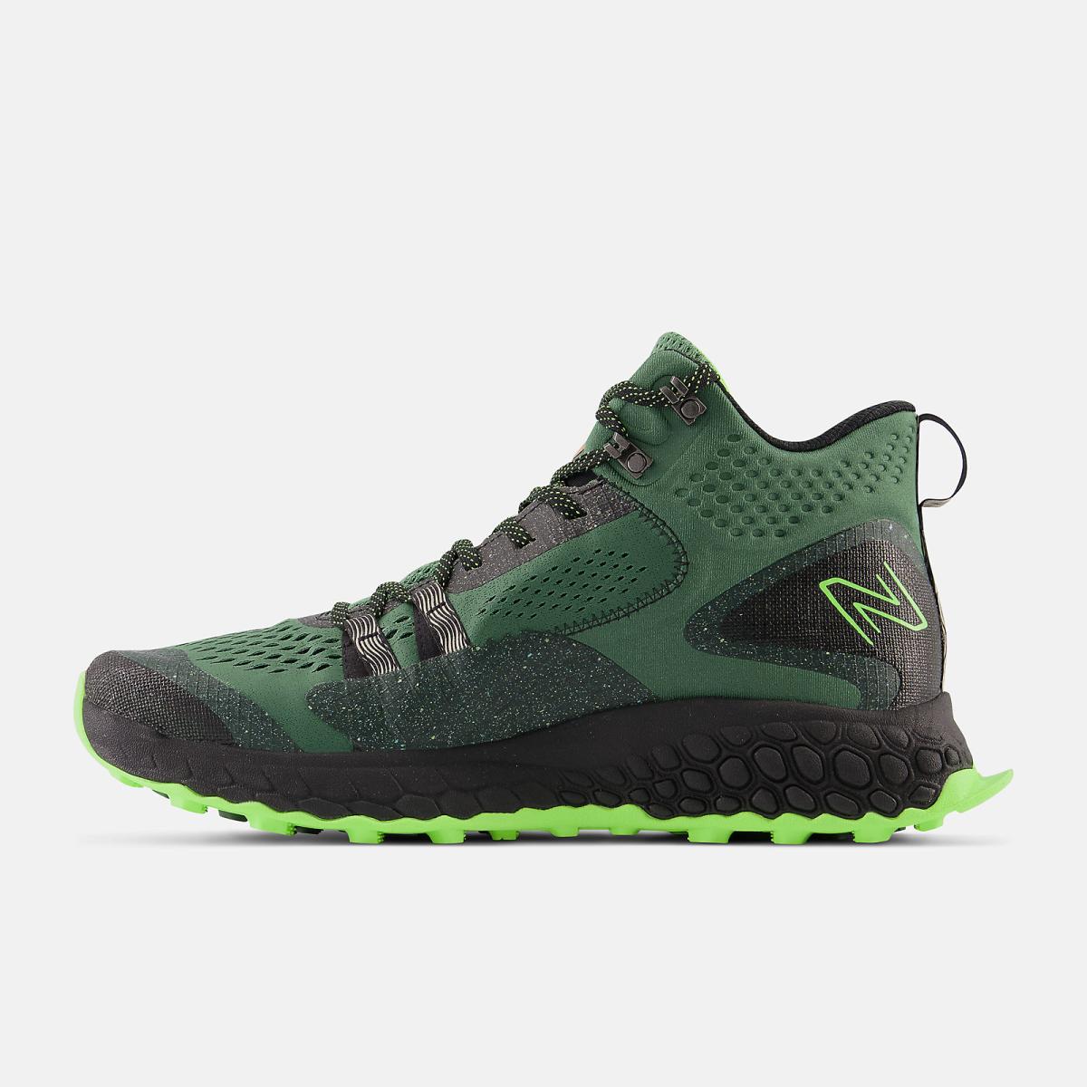 Hiking &amp; Trail | Men New Balance Fresh Foam X Hierro Mid Jade With Pixel Green