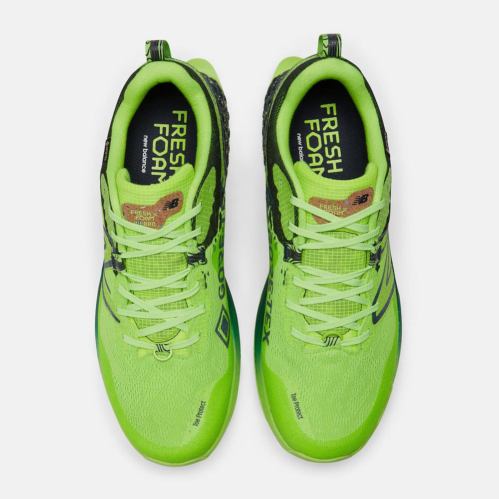 Hiking &amp; Trail | Men New Balance Fresh Foam X Hierro V7 GTX Pixel Green With Natural Indigo