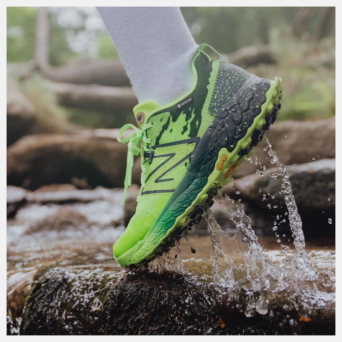 Hiking &amp; Trail | Men New Balance Fresh Foam X Hierro V7 GTX Pixel Green With Natural Indigo