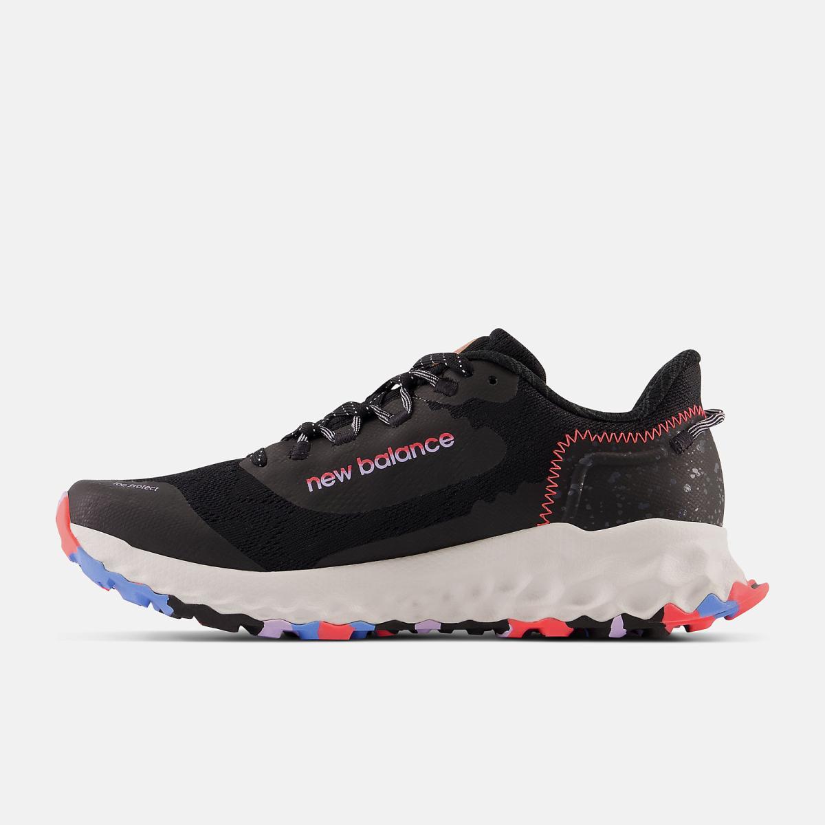 Hiking &amp; Trail | Women New Balance Fresh Foam Garoé Black With Cyber Lilac And Electric Red