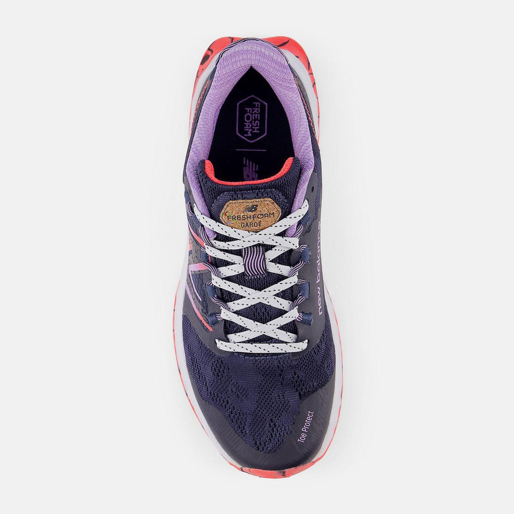 Hiking &amp; Trail | Women New Balance Fresh Foam Garoé Natural Indigo With Electric Purple And Electric Red