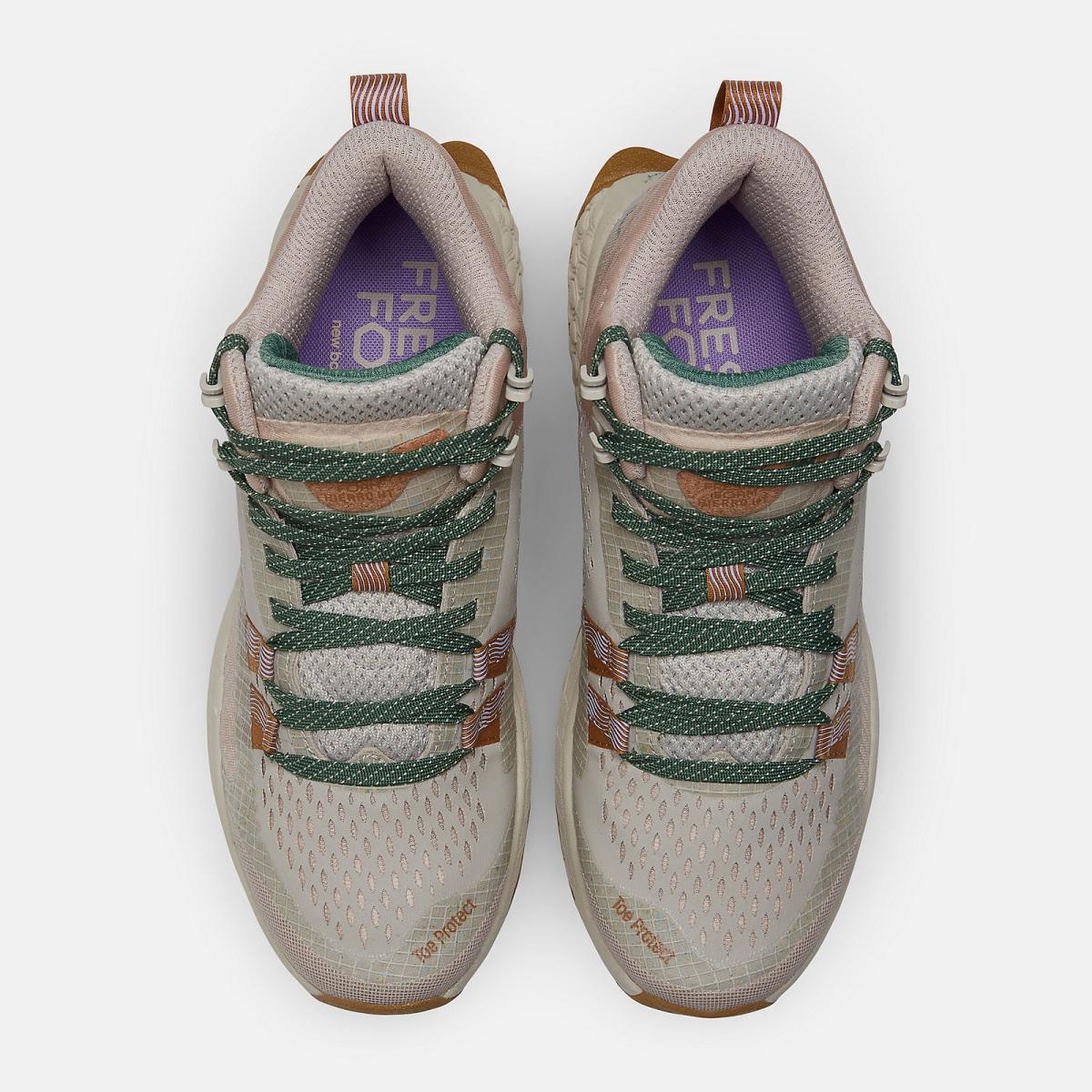 Hiking &amp; Trail | Women New Balance Fresh Foam X Hierro Mid Timberwolf With Dusted Clay