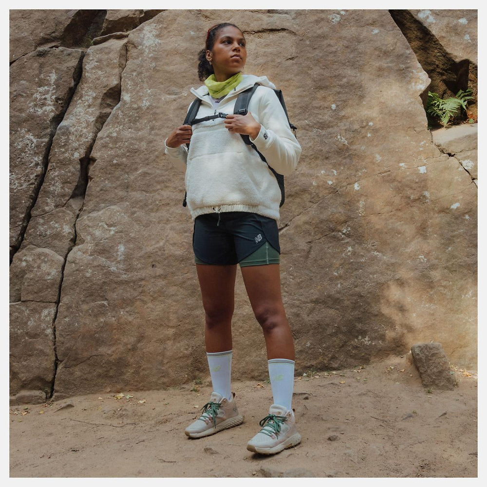 Hiking &amp; Trail | Women New Balance Fresh Foam X Hierro Mid Timberwolf With Dusted Clay