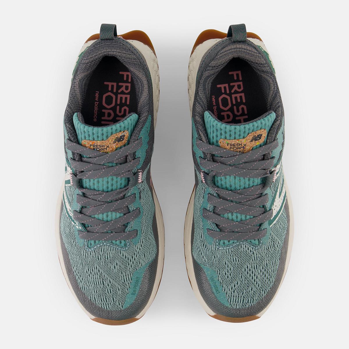 Hiking &amp; Trail | Women New Balance Fresh Foam X Hierro V7 Faded Teal With Graphite And Grey Matter