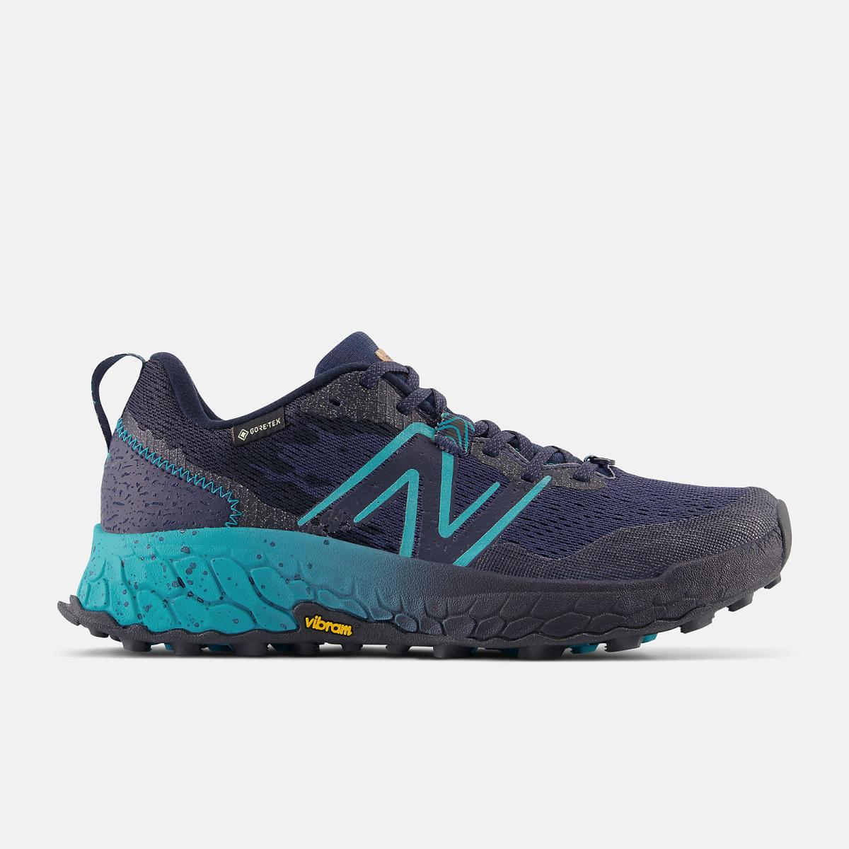 Hiking &amp; Trail | Women New Balance Fresh Foam X Hierro V7 GTX Natural Indigo With Eclipse And Electric Teal
