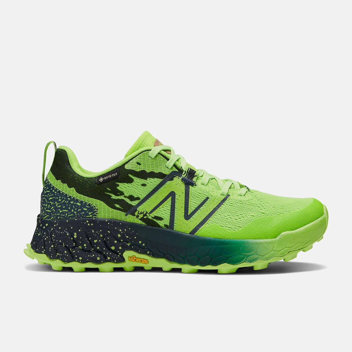 Hiking &amp; Trail | Women New Balance Fresh Foam X Hierro V7 GTX Pixel Green With Natural Indigo
