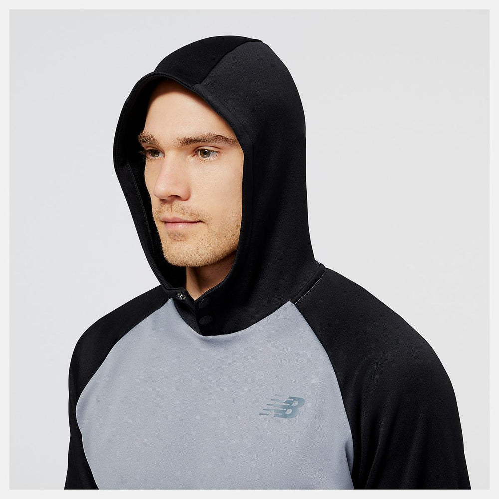 Hoodies &amp; Sweatshirts | Men New Balance Baseball Pull Over Hoodie Black