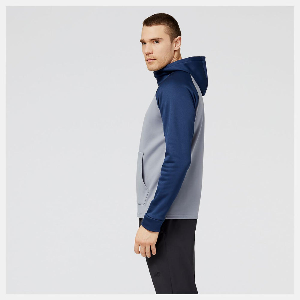 Hoodies &amp; Sweatshirts | Men New Balance Baseball Pull Over Hoodie Natural Indigo