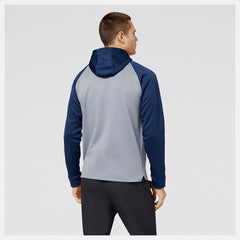 Hoodies &amp; Sweatshirts | Men New Balance Baseball Pull Over Hoodie Natural Indigo