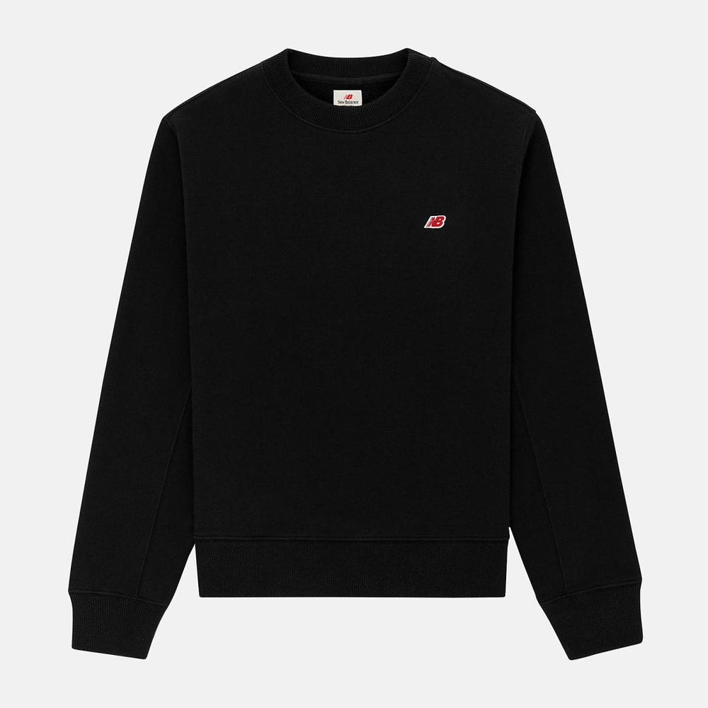 Hoodies &amp; Sweatshirts | Men New Balance MADE In USA Core Crewneck Sweatshirt Black