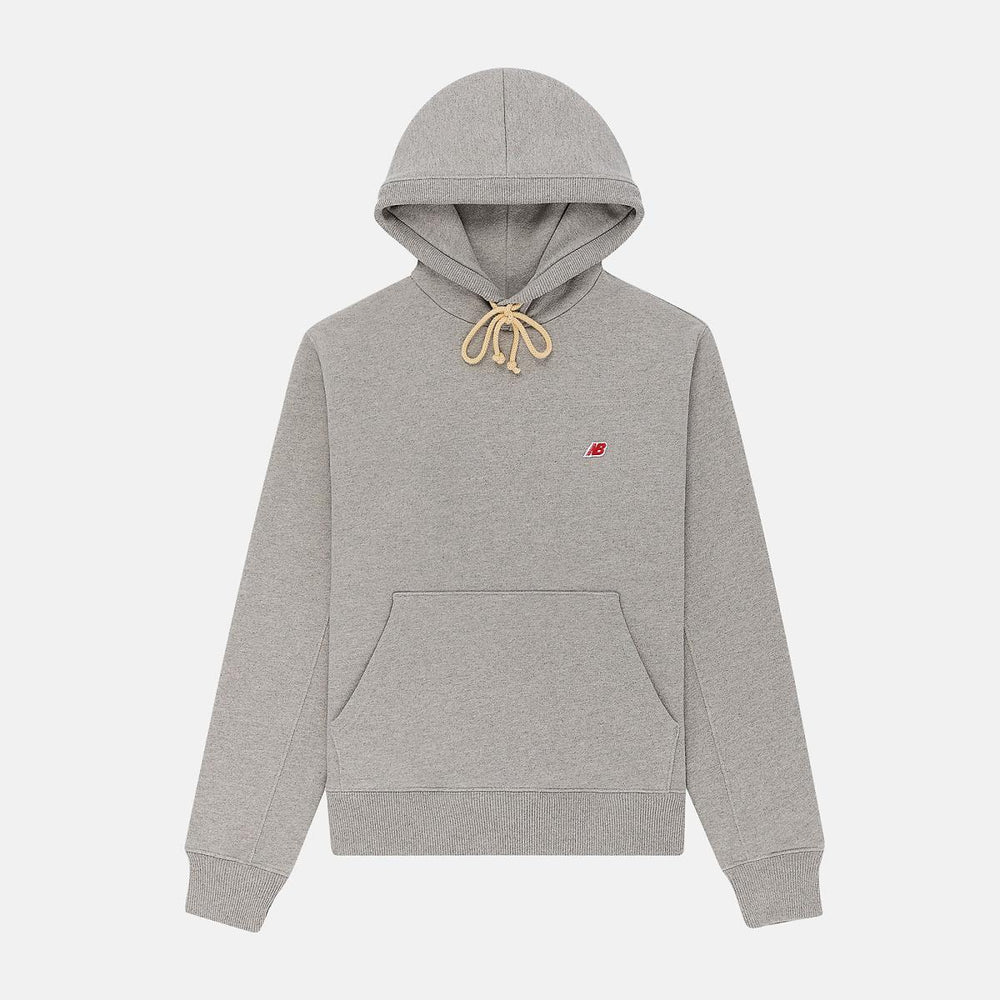 Hoodies &amp; Sweatshirts | Men New Balance MADE In USA Core Hoodie Athletic Grey