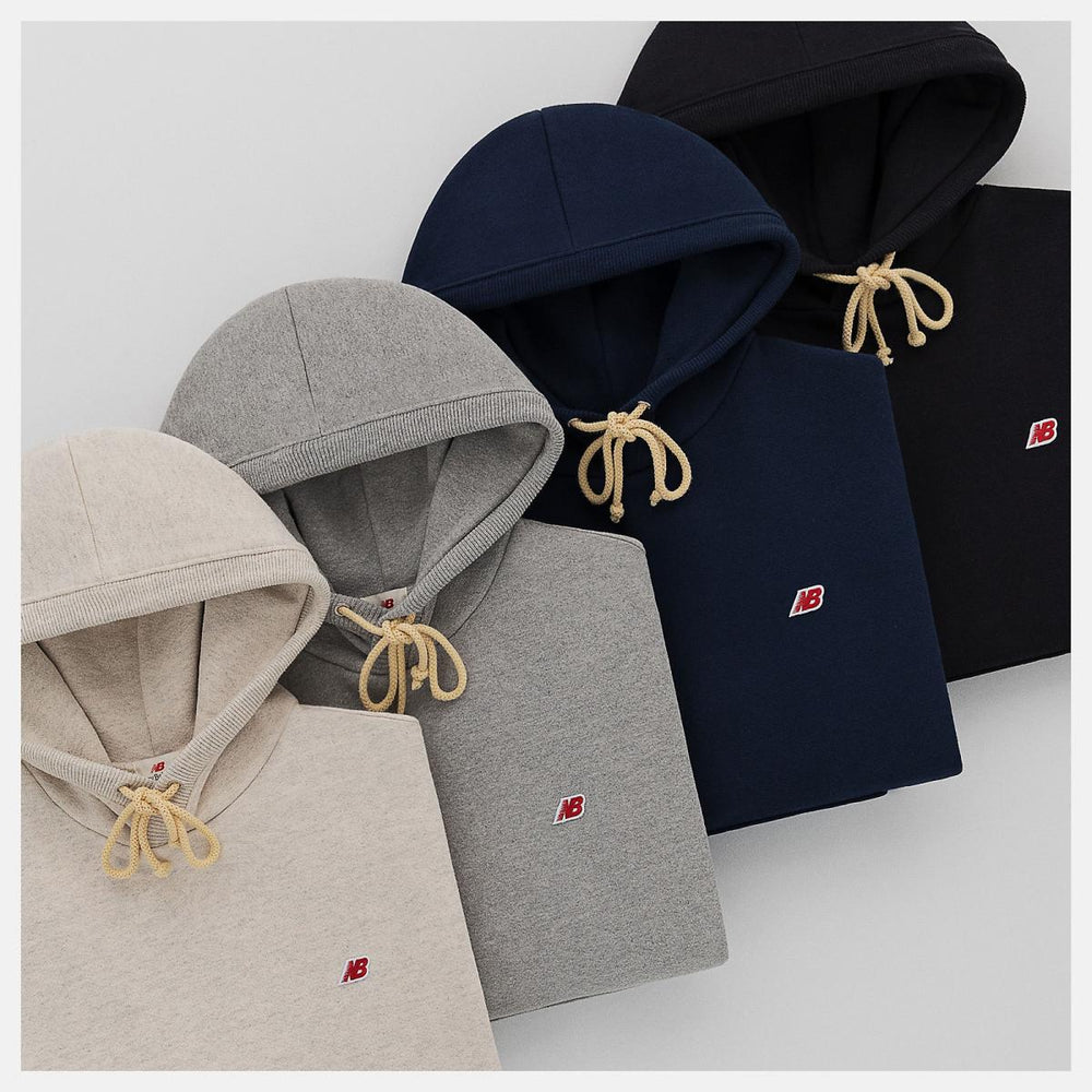 Hoodies &amp; Sweatshirts | Men New Balance MADE In USA Core Hoodie Athletic Grey