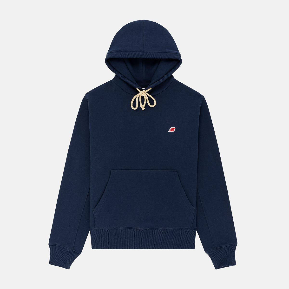 Hoodies &amp; Sweatshirts | Men New Balance MADE In USA Core Hoodie Natural Indigo