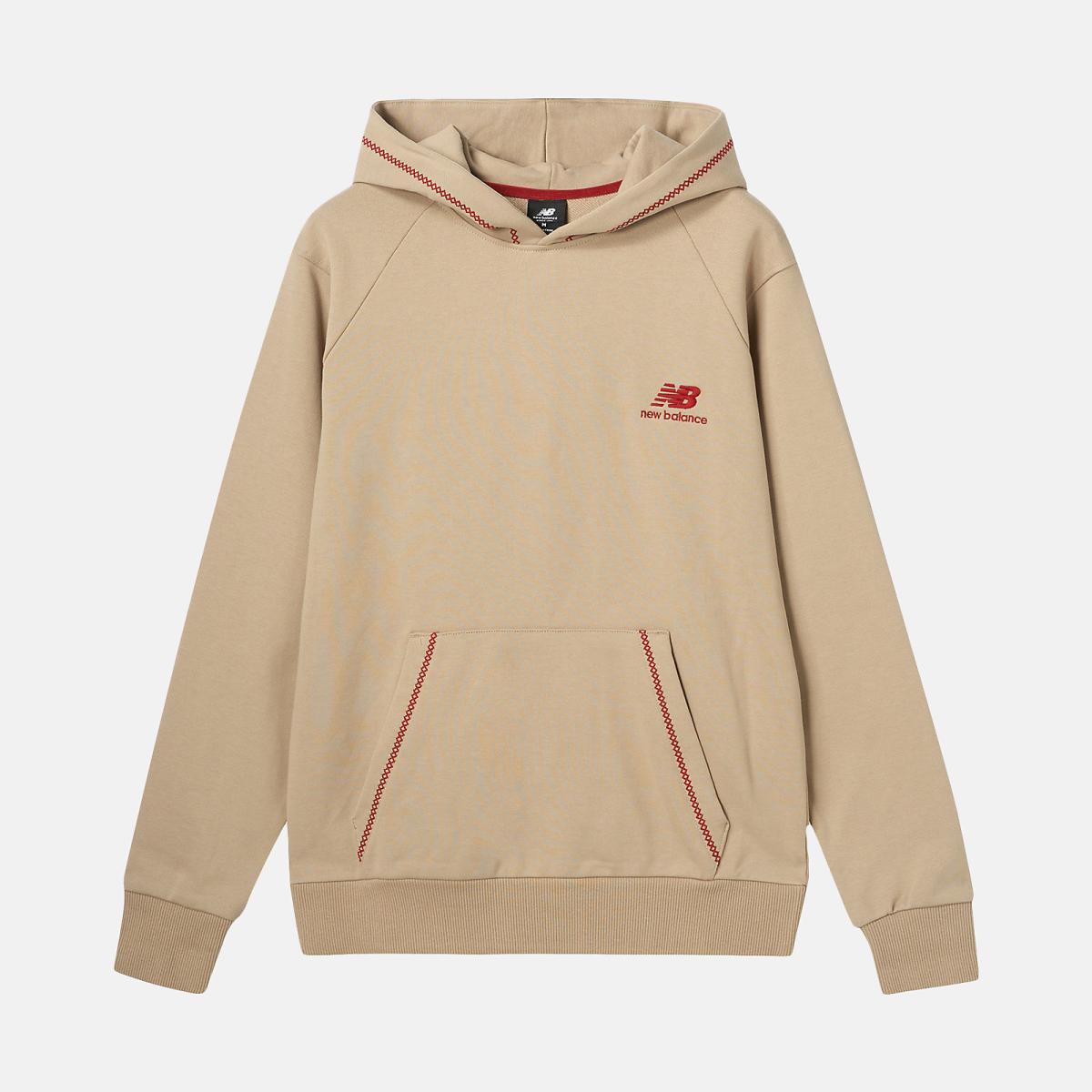 Hoodies &amp; Sweatshirts | Men New Balance NB Athletics Lunar New Year French Terry Hoodie Brandon Beige