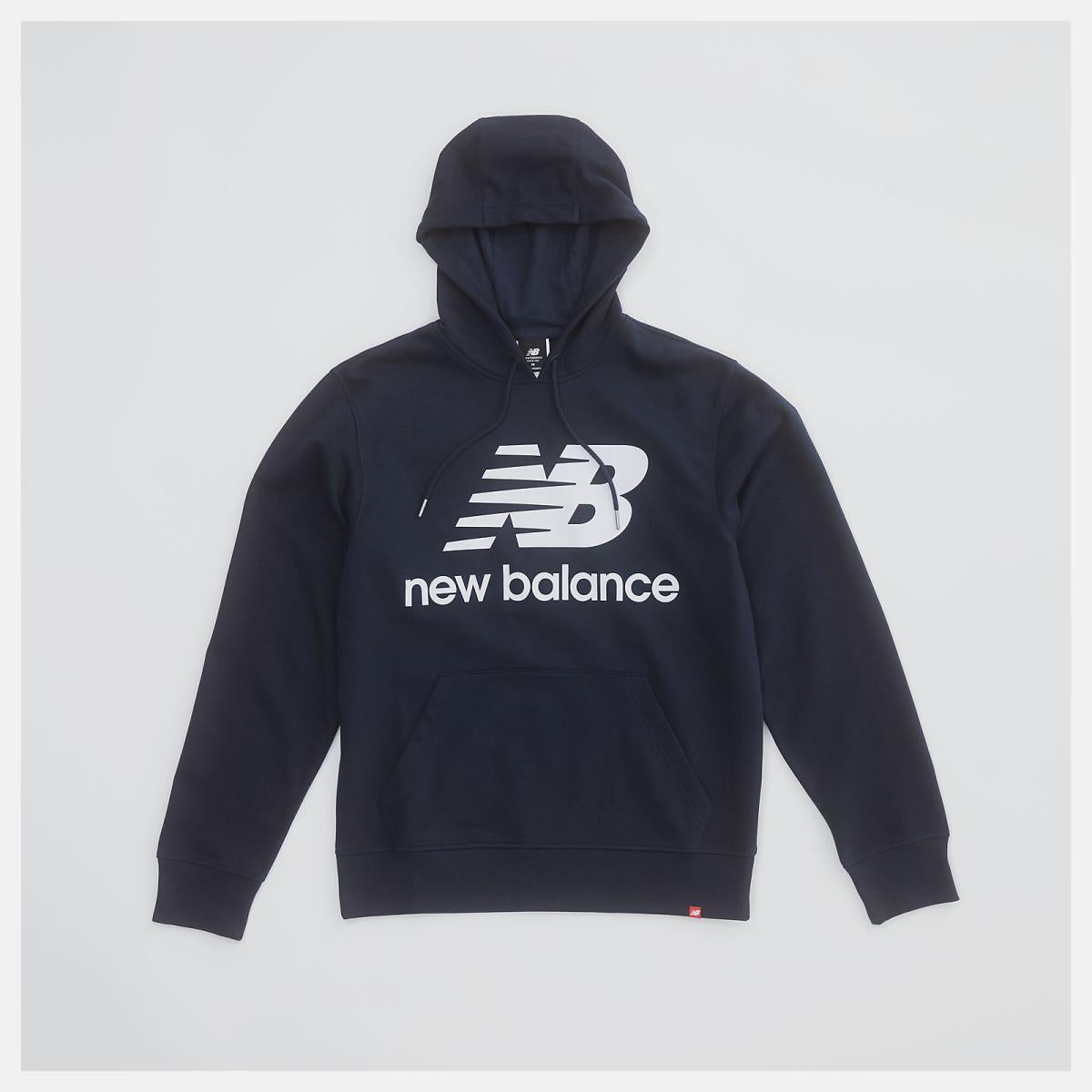 Hoodies &amp; Sweatshirts | Men New Balance NB Essentials Pullover Hoodie Eclipse