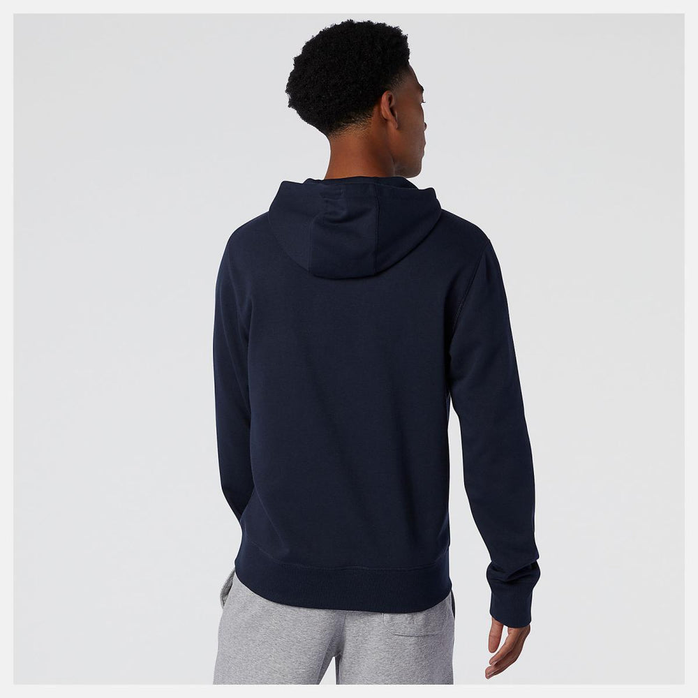 Hoodies &amp; Sweatshirts | Men New Balance NB Essentials Pullover Hoodie Eclipse