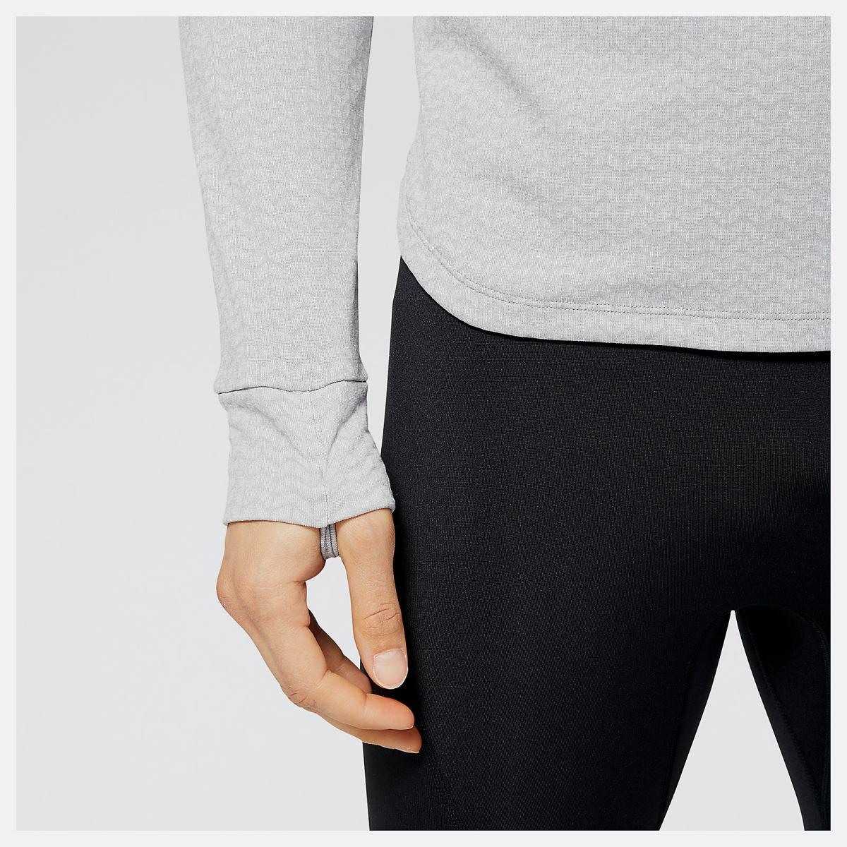 Hoodies &amp; Sweatshirts | Men New Balance NB Heat Grid Half Zip Athletic Grey